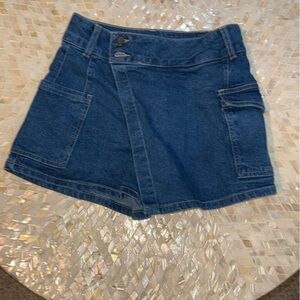 No Boundaries Dark Blue Women's Skorts